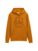 Tom Tailor Hoodie in Hellbraun