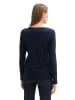 Tom Tailor Longsleeve in Dunkelblau