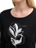 Tom Tailor Longsleeve in Schwarz