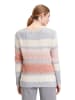 CARTOON Pullover in Grau/ Rot
