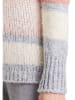 CARTOON Pullover in Grau/ Rot