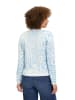 CARTOON Pullover in Hellblau/ Weiß