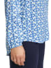CARTOON Blouse blauw/crème