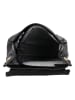 HIDE & STITCHES Leder-Rucksack in Schwarz - (B)25 x (H)32 x (T)12 cm