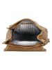HIDE & STITCHES Leren rugzak lichtbruin - (B)25 x (H)32 x (D)12 cm