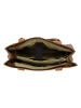 HIDE & STITCHES Leren businesstas bruin - (B)39 x (H)32,5 x (D)5 cm