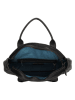 HIDE & STITCHES Leren handtas "Cote d Azur" zwart - (B)36 x (H)32 x (D)8 cm