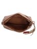 micmacbags Skórzana torebka w kolorze jasnobrązowym - 31 x 30 x 12 cm