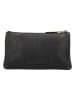 HIDE & STITCHES Leder-Umhängetasche in Schwarz - (B)21 x (H)12 x (T)2 cm