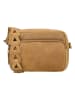 HIDE & STITCHES Leren schoudertas lichtbruin - (B)20 x (H)17 x (D)5 cm