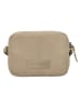 HIDE & STITCHES Leren schoudertas beige - (B)20 x (H)17 x (D)5 cm