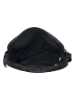 HIDE & STITCHES Leren schoudertas zwart - (B)27 x (H)20 x (D)6 cm