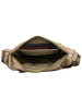 HIDE & STITCHES Leder-Brustbeutel in Beige - (B)32 x (H)17 x (T)10 cm