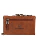 micmacbags Leder-Geldbörse in Hellbraun - (B)17 x (H)10 x (T)2 cm