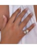 Les Petites Précieuses Silber-Ring mit Edelsteinen