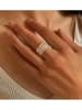 Les Petites Précieuses Silber-Ring mit Edelsteinen