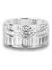 Les Petites Précieuses Silber-Ring mit Edelsteinen