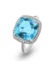Les Petites Précieuses Silber-Ring mit Edelsteinen