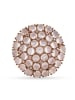 Les Petites Précieuses Rosévergold. Ring mit Edelsteinen