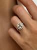 Les Petites Précieuses Vergold. Ring mit Edelsteinen