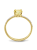 Les Petites Précieuses Vergold. Ring mit Edelsteinen