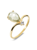 Les Petites Précieuses Vergold. Ring mit Edelsteinen