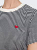 JDY Shirt in Schwarz/Weiß