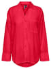 Pieces Bluse "Mainka" in Rot
