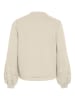 Vila Sweatshirt in Creme