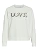 Vila Sweatshirt in Weiß