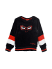 Lady Bug Sweatshirt "Lady Bug" in Schwarz