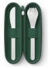 Monbento 7-delige lunchset "Leopard" groen