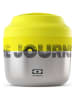 Monbento Isoleerlunchbox "The journey" zilverkleurig/geel - 550 ml