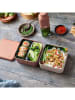 Monbento Lunchbox lichtroze/lichtgrijs - 1,7 l