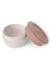 Monbento 8tlg. Lunch-Set in Rosa/ Creme