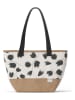 Monbento Lunchtasche in Creme/ Schwarz/ Hellbraun - (B)18,8 x (H)21,2 cm