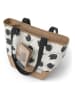 Monbento Lunchtasche in Creme/ Schwarz/ Hellbraun - (B)18,8 x (H)21,2 cm