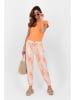 alife and kickin Hose in Creme/ Rosa/ Orange