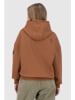 alife and kickin Hoodie "Jessy" in Hellbraun