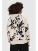 alife and kickin Bluza "Jessy" w kolorze kremowo-czarnym