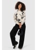 alife and kickin Hoodie "Jessy" in Schwarz/ Creme