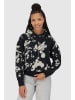 alife and kickin Hoodie "Jessy" in Schwarz/ Weiß