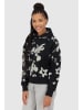 alife and kickin Hoodie "Jessy" zwart/wit