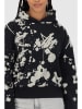 alife and kickin Hoodie "Jessy" in Schwarz/ Weiß