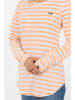 alife and kickin Longsleeve "Lea" in Orange/ Creme