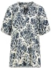 Eight2Nine Blouse wit/donkerblauw