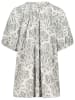 Eight2Nine Bluse in Weiß/ Grau