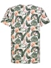 Eight2Nine Shirt in Weiß/ Grün/ Orange