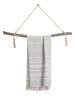 Samimi Strandlaken "Sultan" grijs - (L)180 x (B)100 cm
