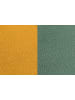Björn 6-delige set: placemats groen/mostergeel - (L)44,5 x (B)30 cm